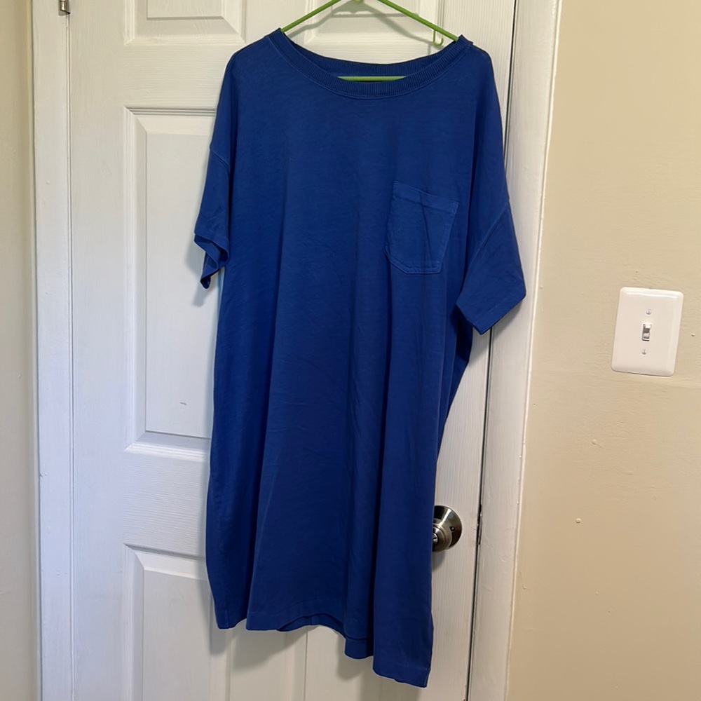 Blue Old Navy Shift Dress